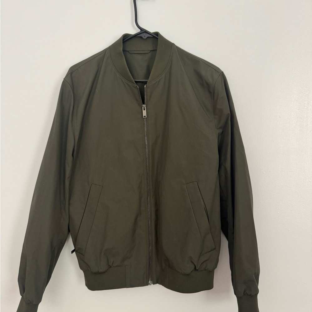 COS Olive Green Men’s Bomber Jacket - Small